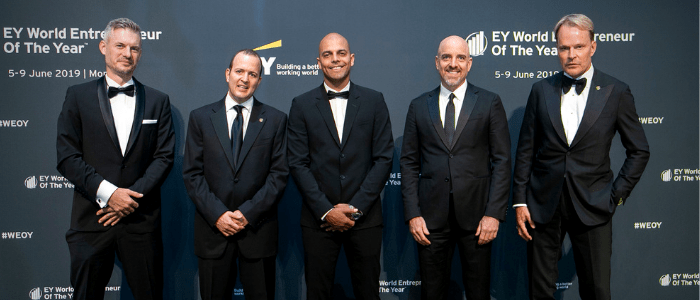 YPO members nominated EY World Entrepreneur of the Year 2019